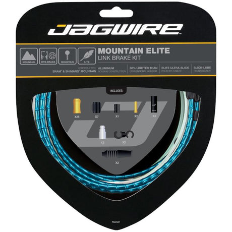 Zestaw hamulców Jagwire Mountain Elite Link - niebieski