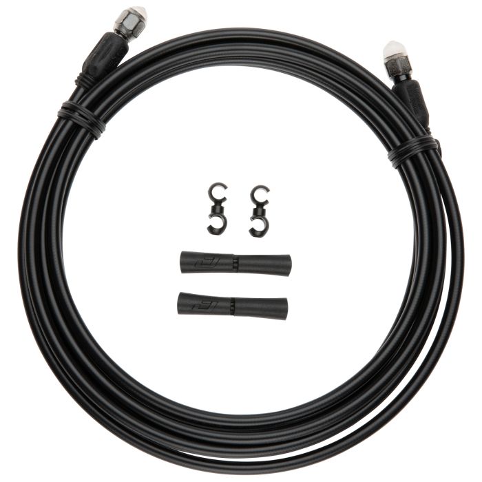 Zestaw węży hydraulicznych Jagwire pro - stealth black