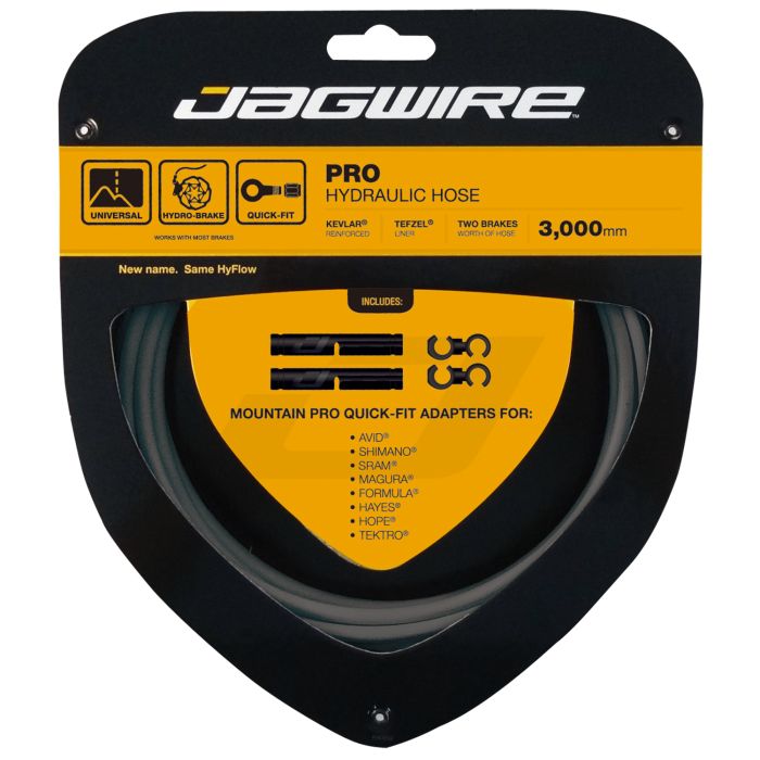 Zestaw węży hydraulicznych Jagwire pro - lodowoszary