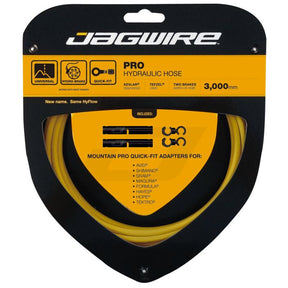 Zestaw węży hydraulicznych Jagwire pro - żółty