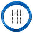 Obudowa hamulca Jagwire 5mm keb slick-lube (10m + zaślepki) - sid blue