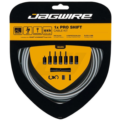 Zestaw przerzutek Jagwire 1x Pro - lodowoszary