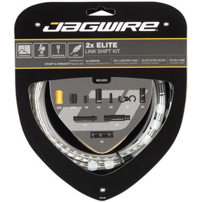 Zestaw przerzutek Jagwire 2x Elite Link - srebrny