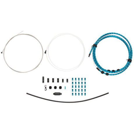 Zestaw przerzutek Jagwire 1x Elite Link - niebieski
