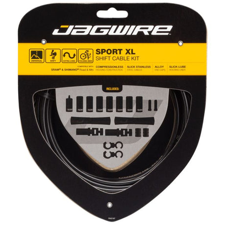 Zestaw zmiany biegów Jagwire Sport XL - czarny