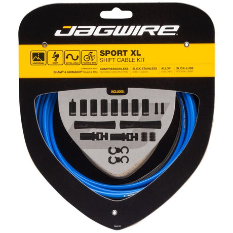 Zestaw Jagwire Sport Shift XL - niebieski