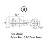 Pakiet wtyczek do ramy Jagwire - shimano di2 (10szt)