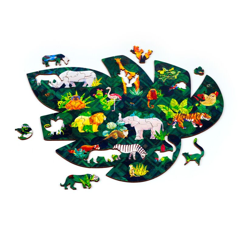 Puzzle Królestwo Zwierząt 130 elementów