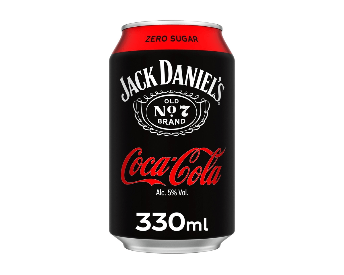 Puszka Jack Daniel's Coca Cola Zero (12x 33cl)
