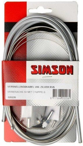 Elvedes Kabel przekładni Sram Torpedo Sachs Silver Uni.