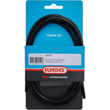 Elvedes Cable Systems bv elvedes Zewnętrzna linka hamulca 1,8 m czarna + 2 tulejki 2021071