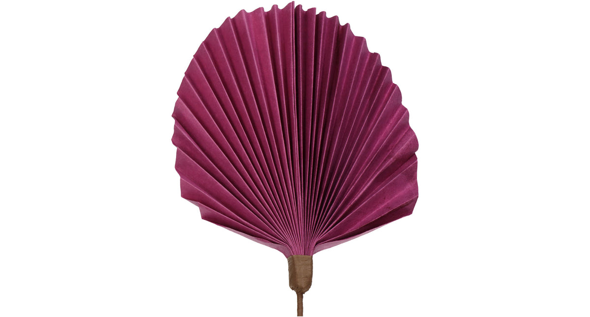 Leaf branch paper pink 55cm