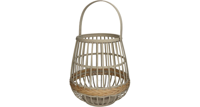 Lantern ivory 30x30x32cm
