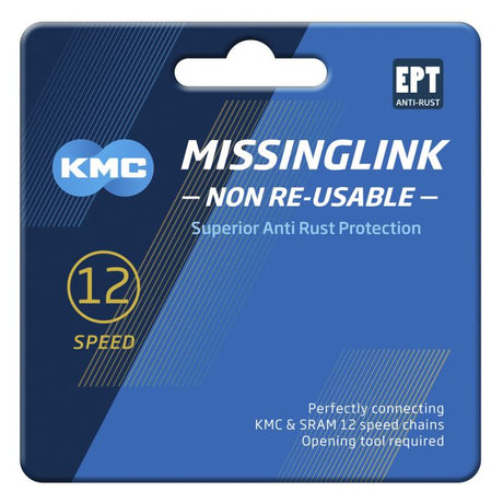 KMC brakujące link 12 Nopt Silver - 5,2 mm