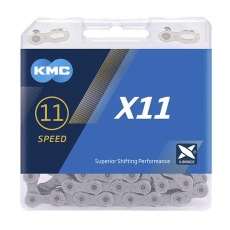 KMC X11R szary 118 ogniw (zapięcie rowerowe)