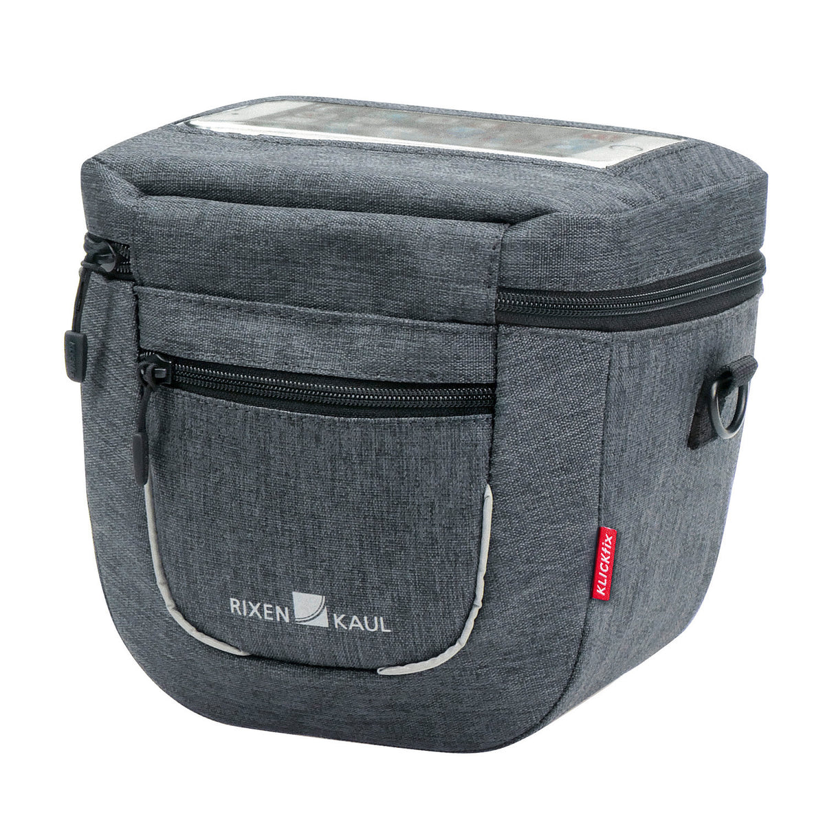 Torba na kierownicę Klickfix Aventour Compact City w kolorze czarnym