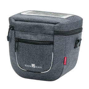 Torba na kierownicę Klickfix Aventour Compact City w kolorze czarnym