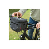 Torba na kierownicę Klickfix Aventour Compact City w kolorze czarnym