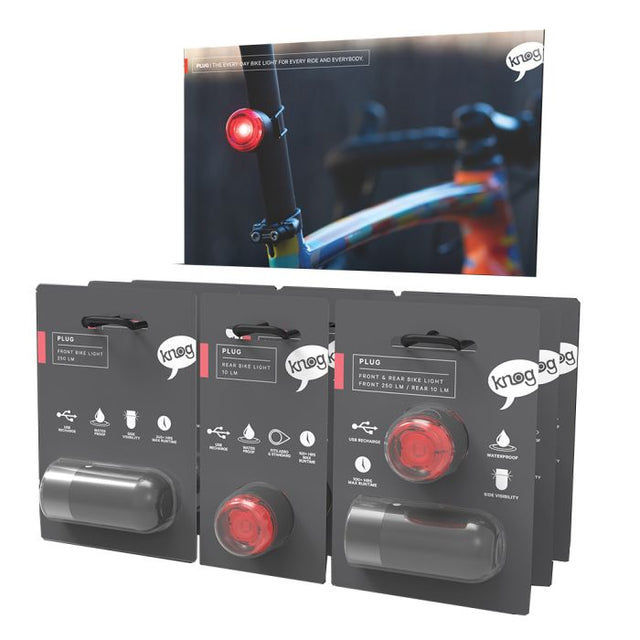 Ściana zestawu startowego Knog Plug (16 lamp)
