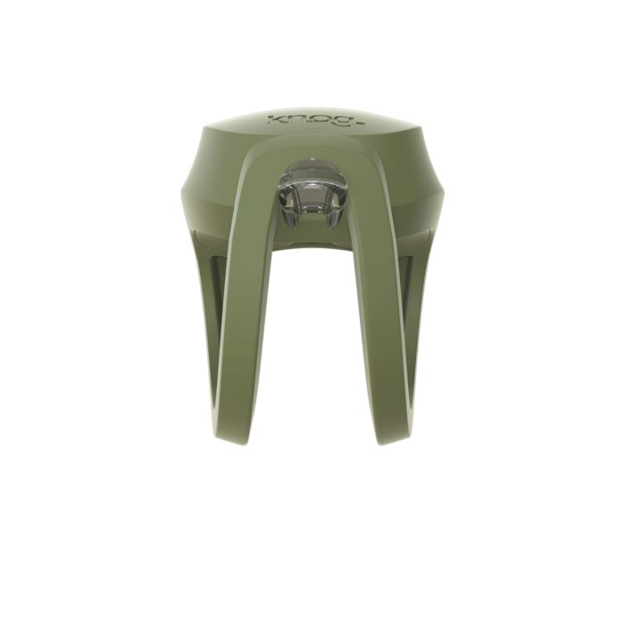 Knog frog USB tył - kurtka zielona