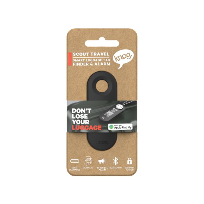 Knog Scout Travel - jabłko - czarne jak smoła