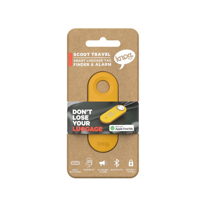 Knog harcerski podróżny - jabłkowo - słonecznikowy żółty