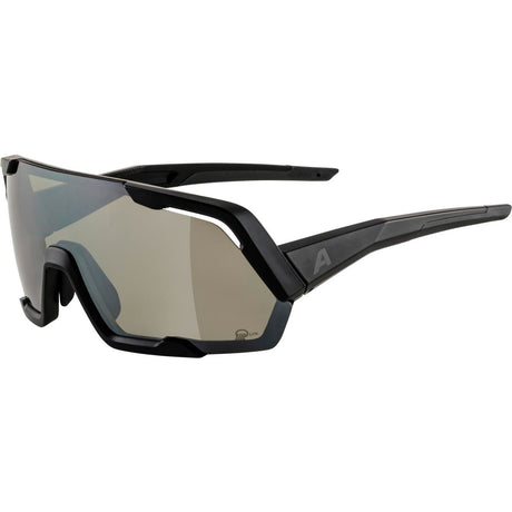 Alpina sportowe okulary sportowe rakieta q-lite matowa czerń