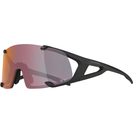 Alpina sportowe okulary sportowe hawkeye qv matowe czarne