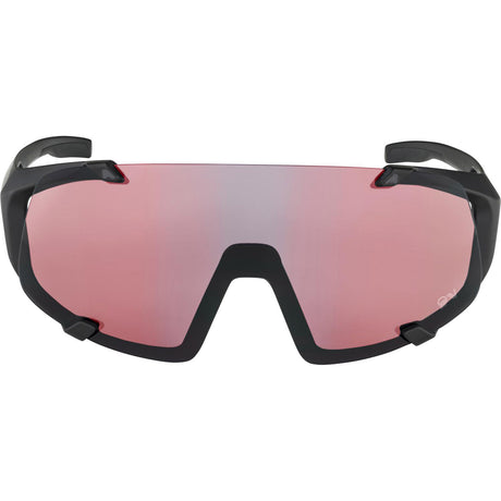 Alpina sportowe okulary sportowe hawkeye qv matowe czarne