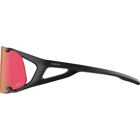 Alpina sportowe okulary sportowe hawkeye qv matowe czarne
