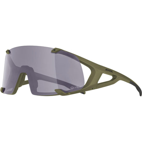 Alpina sportowe okulary sportowe hawkeye q-lite v oliwkowe