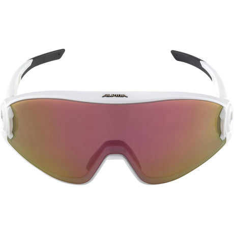 Alpina sportowe okulary sportowe 5w1ng qv białe