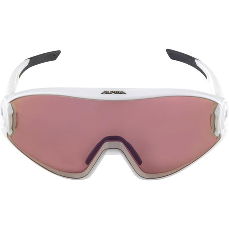 Alpina sportowe okulary sportowe 5w1ng qv białe