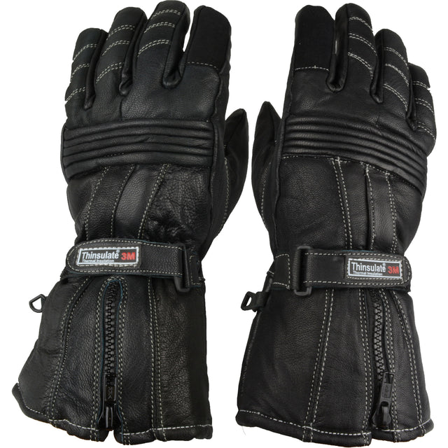 Skustra rękawica silnikowa M Scotchlite Waterproof Black 3M