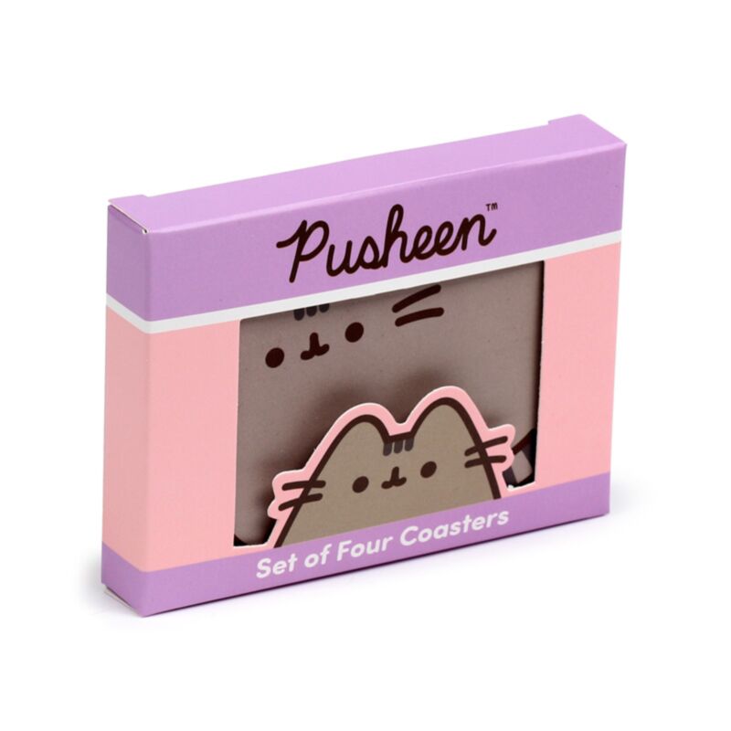 Zestaw 4 podkładek w kształcie kota Union Pusheen
