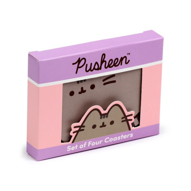 Zestaw 4 podkładek w kształcie kota Union Pusheen