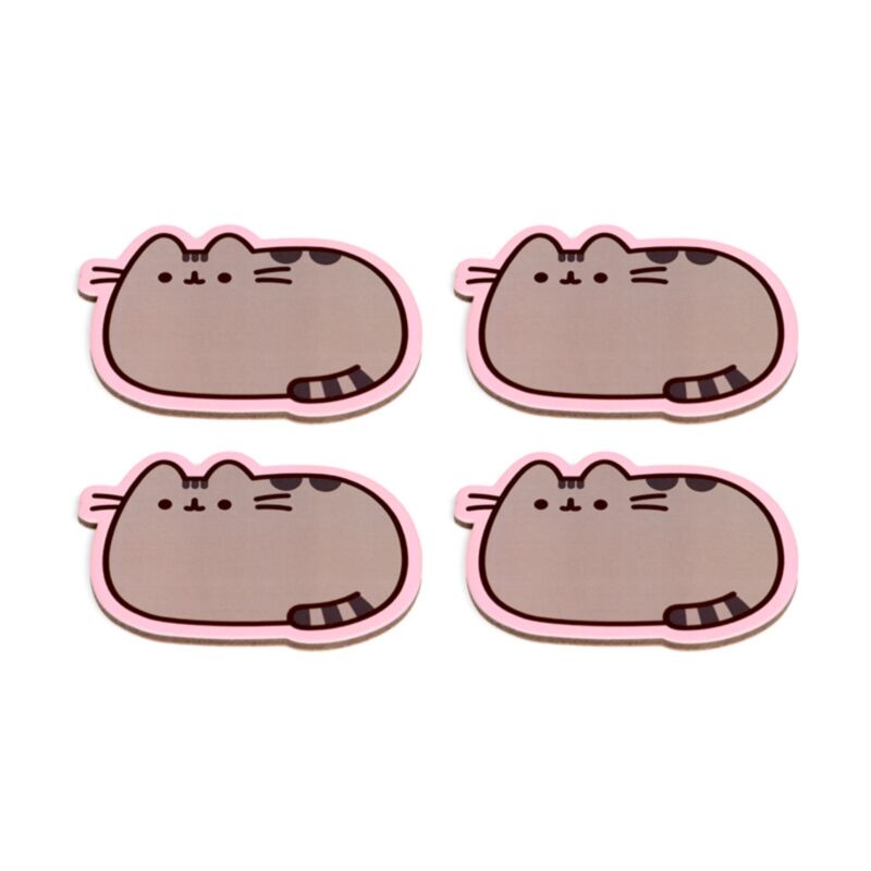 Zestaw 4 podkładek w kształcie kota Union Pusheen