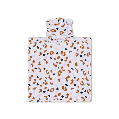 Lampart | Ponczo plażowe khaki 65 x 65 cm