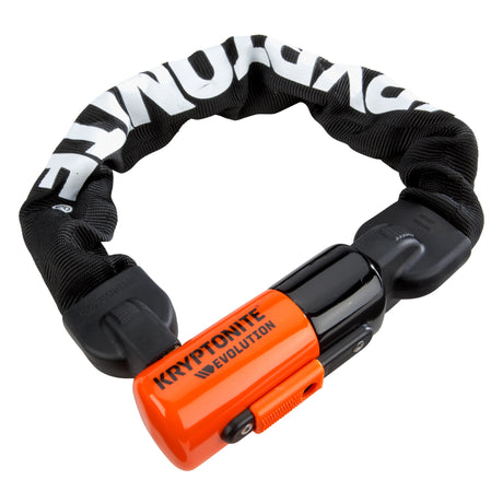 Mini zapięcie na łańcuch Kryptonite Evolution 1055 – art-3 zapięcie na łańcuch do roweru i hulajnogi – 55 cm – stal – czarny