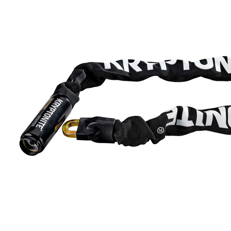 Łańcuch Kryptonite keeper 785 ze zintegrowanym zamkiem - blokada łańcucha rowerowego - blokada rowerowa z łańcuchem do roweru elektrycznego - 85 cm - stal - czarny