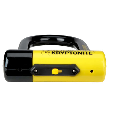 Kryptonite New York Fahgettaboudit mini U-lock s cooter – art-4 – motocykl, skuter, rowery elektryczne – 215,3 x 8,3 cm – żółty