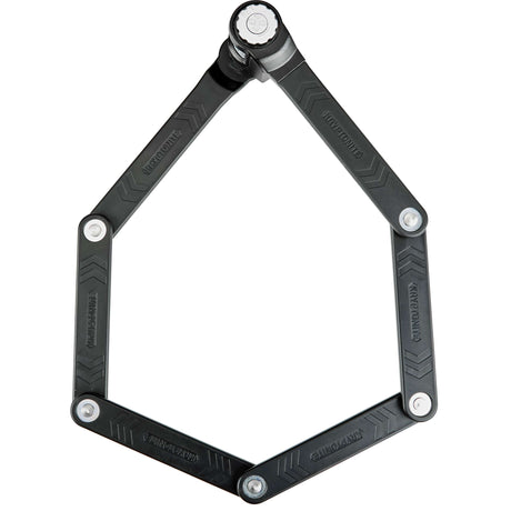Kryptonite keeper 585 składany zamek 85cm zamek szyfrowy czarny
