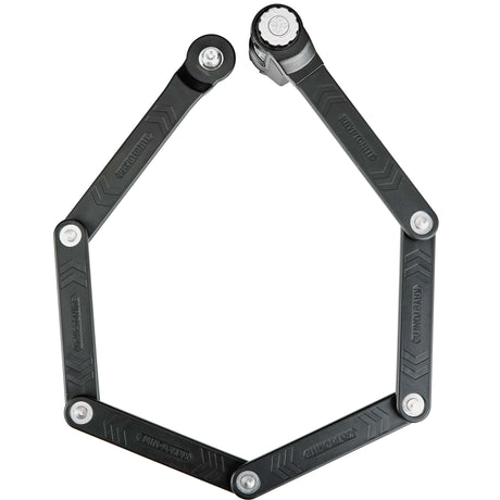 Kryptonite keeper 585 składany zamek 85cm zamek szyfrowy czarny