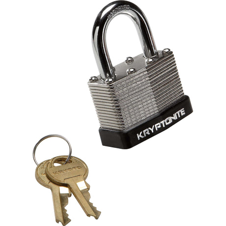 Kłódka kryptonitowa 8 x 3 cm stal srebrno-czarna