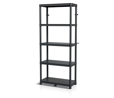 Prosperplast stackaro massief rek kss75l5 zwart