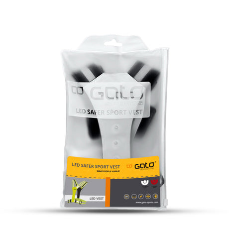 Kamizelka LED Gato Safer Sport w kolorze antracytowym, jeden rozmiar