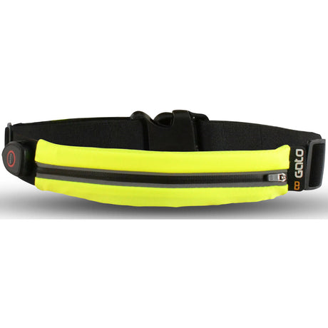 Gato sportowy pasek LED USB wodoodporny neonowożółty, rozmiar uniwersalny
