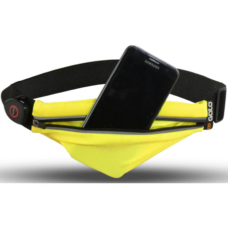 Gato sportowy pasek LED USB wodoodporny neonowożółty, rozmiar uniwersalny