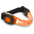 Outwet gato bransoletka led usb one size neonowa pomarańcza