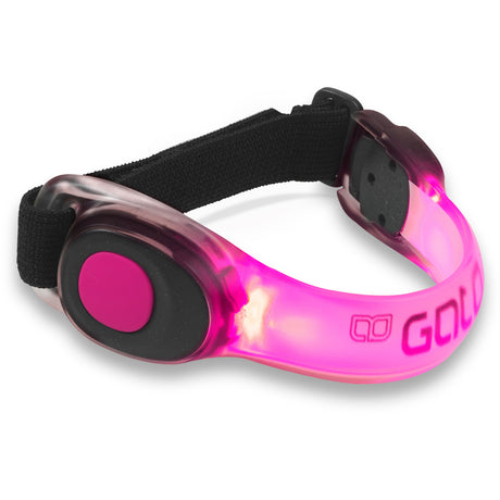 Outwet Gato Bransoletka LED USB one size neonowa różowa